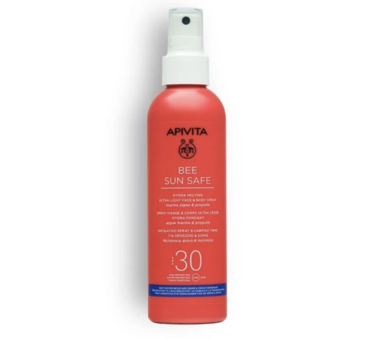 Apivita Hydra Melting Ultra-Light Face & Body Spray SPF30