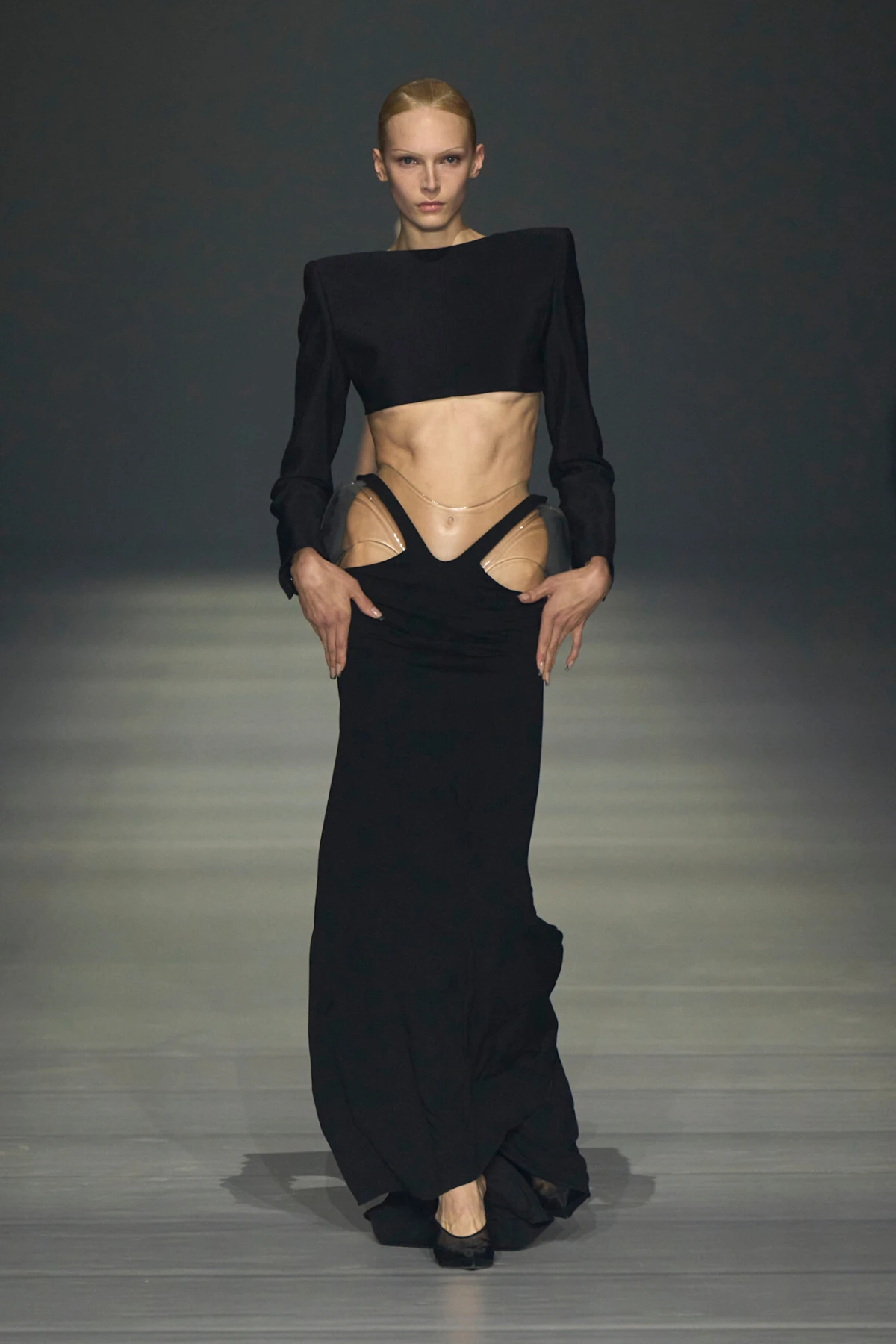 Alex Consani/mugler ss24