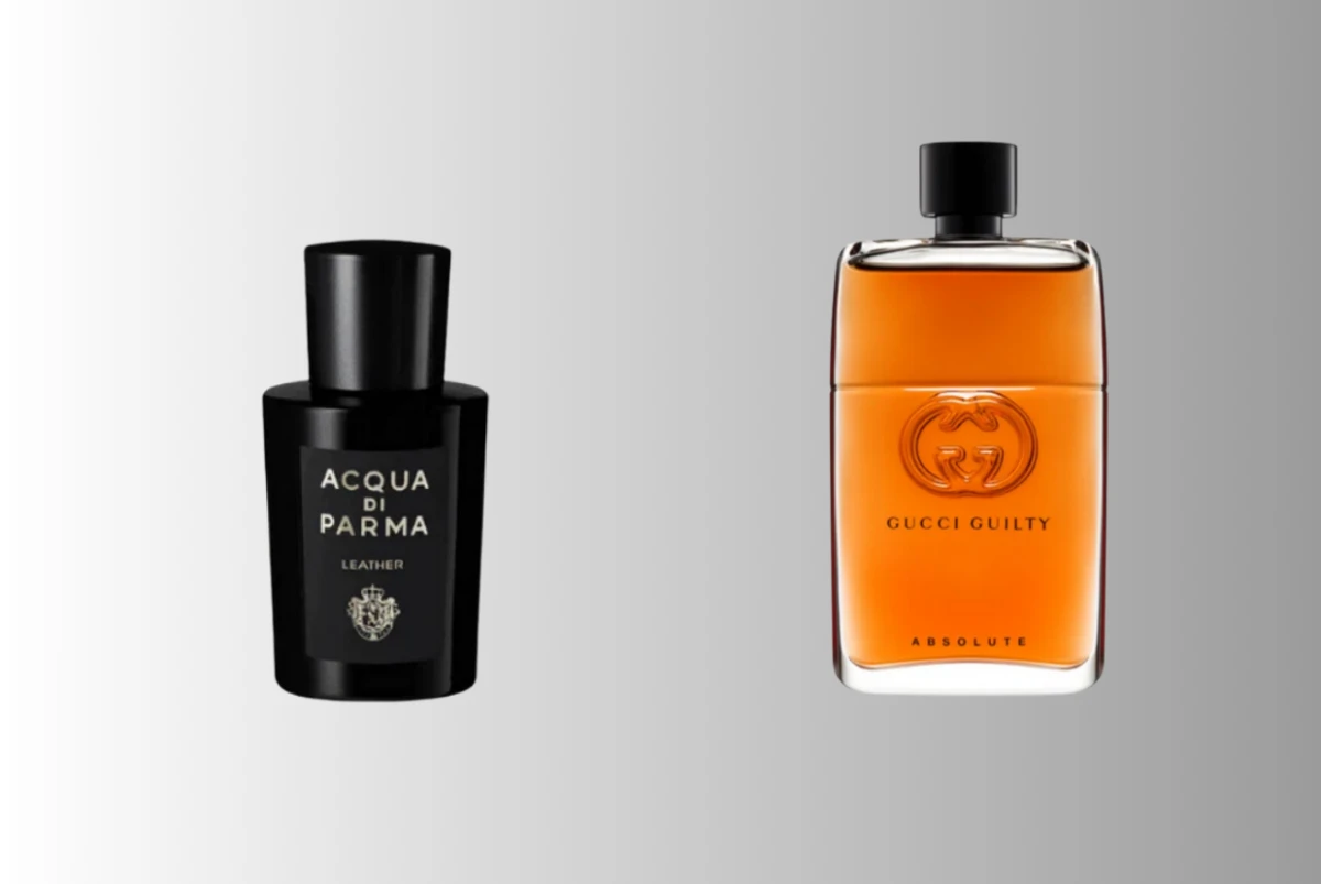 Acqua di parma leather/Gucci guilty absolute