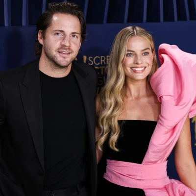 Tom Ackerley i Margot Robbie 