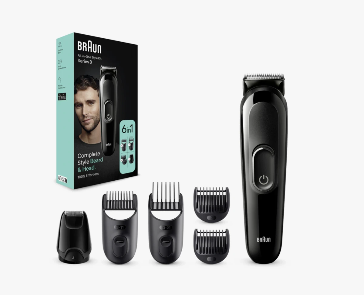 Braun All-In-One Series MGK3410 set za uređivanje kose i brade za muškarce, Notino, 28,00€ 