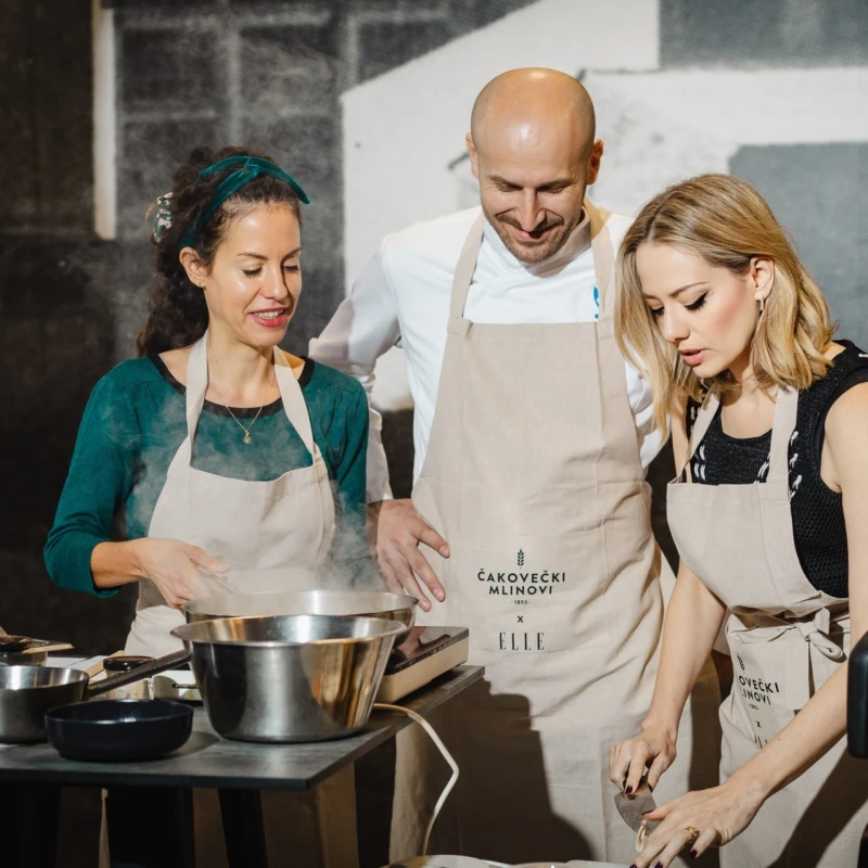 katarina đozović, chef marin medak i jelena veljača