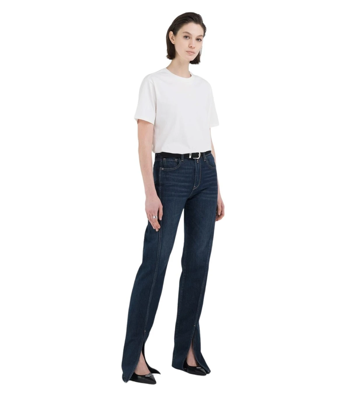 perlie straight fit jeans