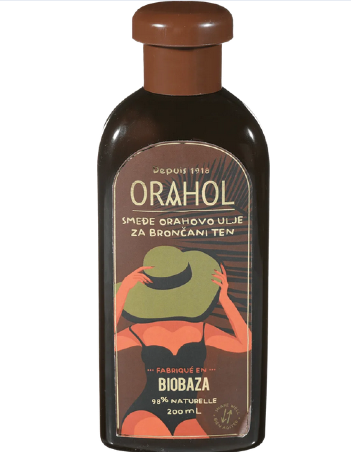 Orahol smeđe orahovo ulje za brončani ten 15,90€