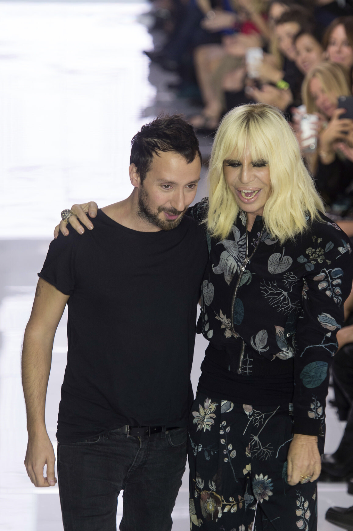 Donatella Versace i Anthony Vaccarello