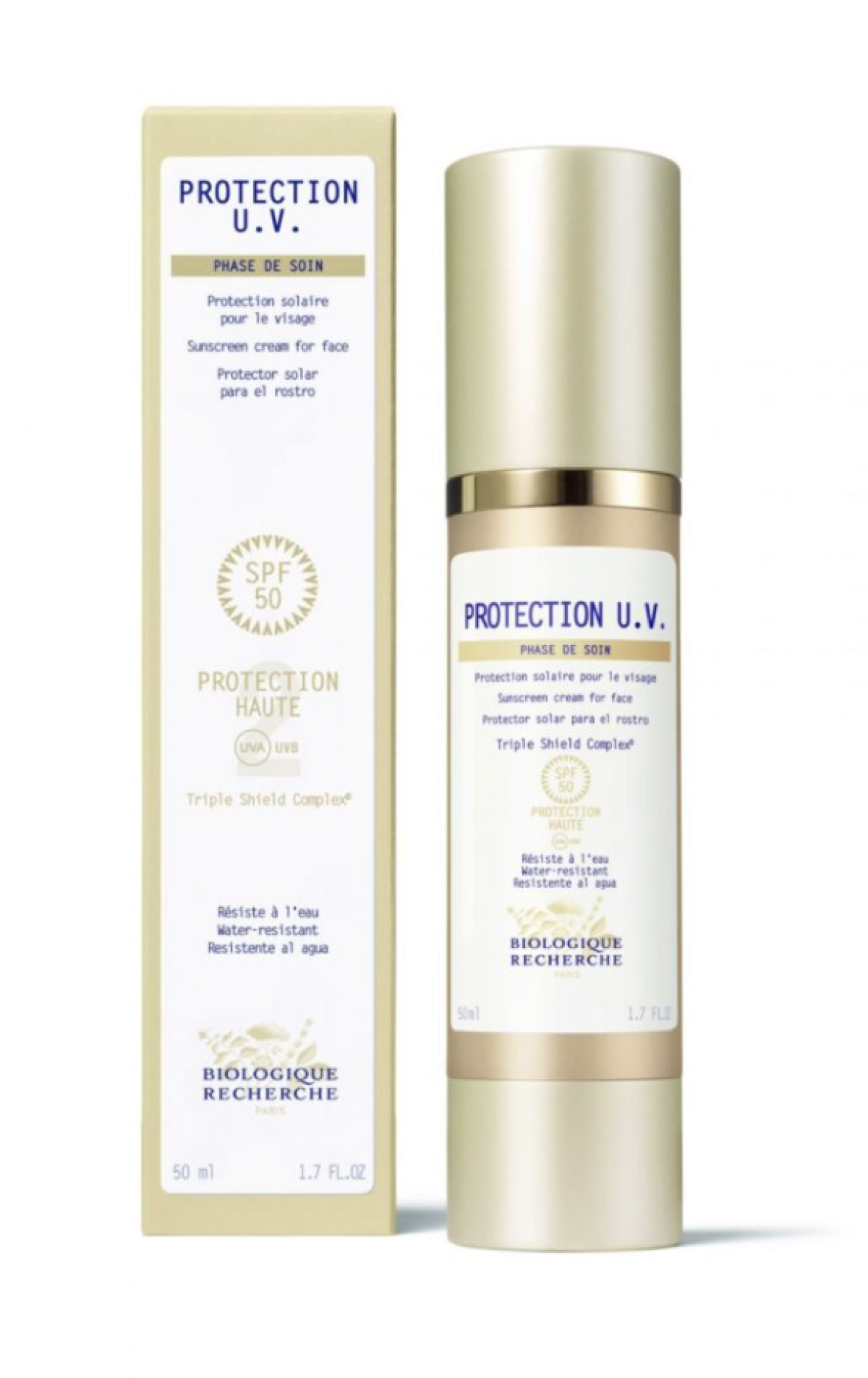 BIOLOGIQUE RECHERCHE, PROTECTION U.V. SPF 50