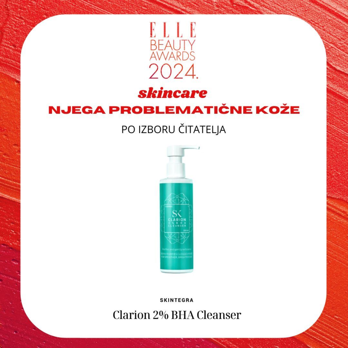 SKINTEGRA Clarion 2% BHA Cleanser