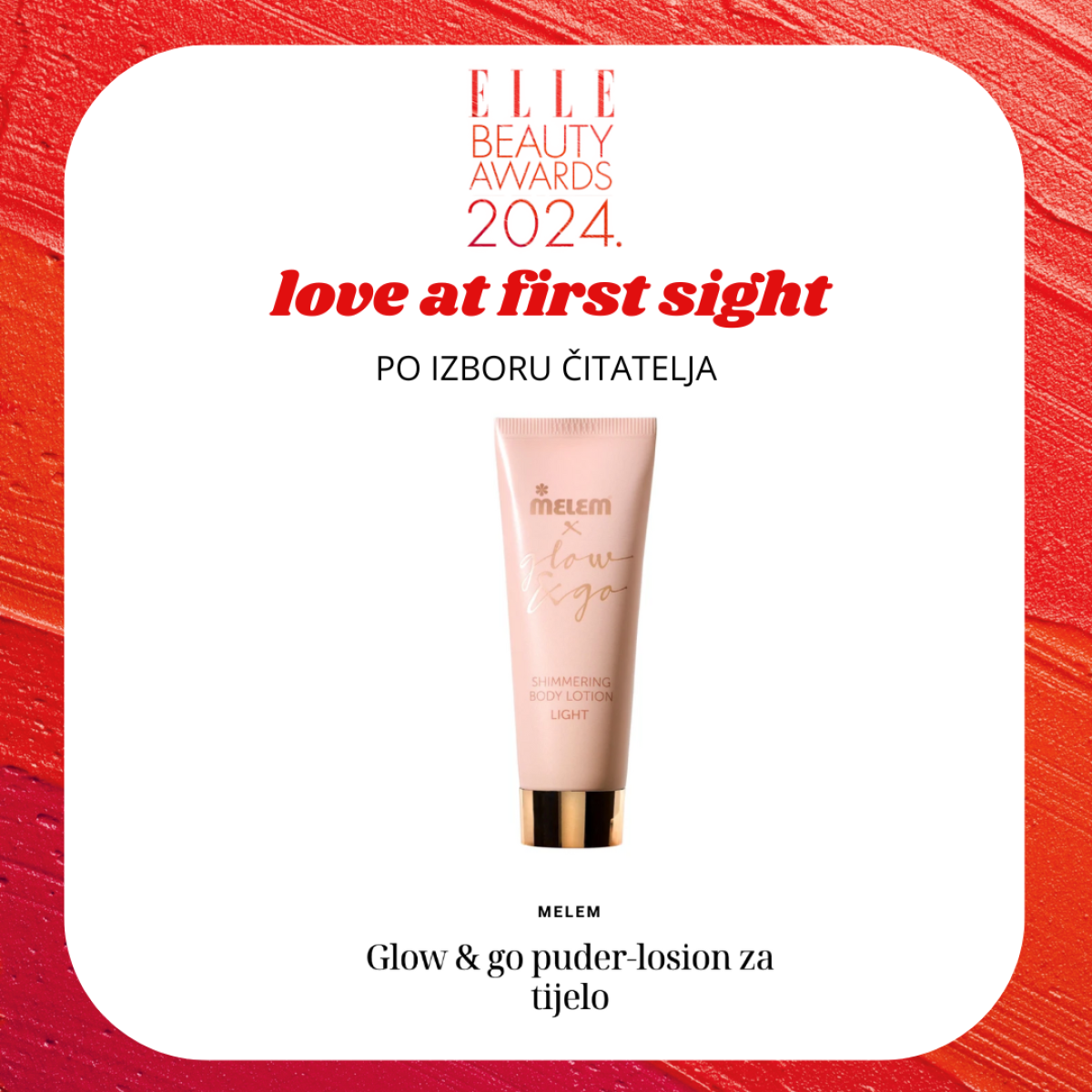 MELEM Glow & go puder-losion za tijelo