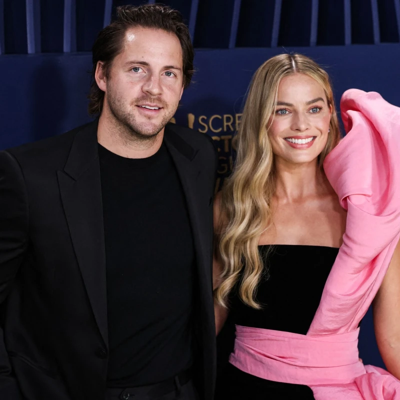 Tom Ackerley i Margot Robbie 